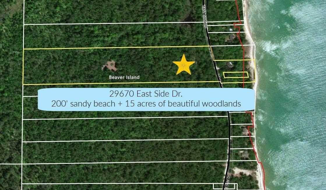 45. Single Family Homes for Sale at 29670 East Side Drive Beaver Island, Michigan 49782 United States